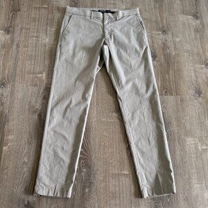 Nordstrom Slim Fit CoolMax® Flat Front Performance Chinos - Like New, Worn Once